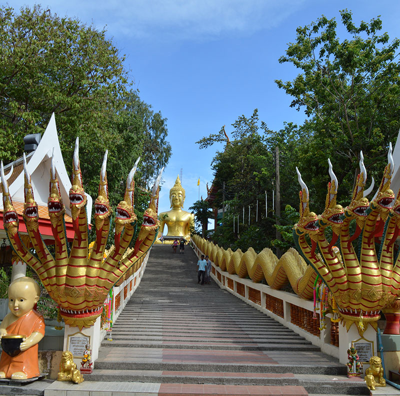 Enjoy a Bangkok city tour with visit to the Grand Palace & Gem Gallery.