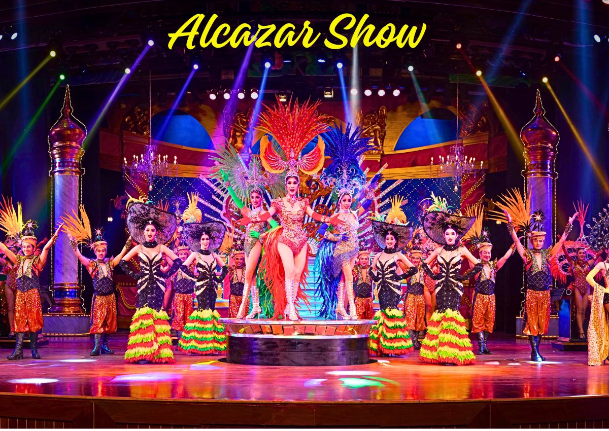 Kolkata → Bangkok – Transfer to Pattaya – Alcazar Show.